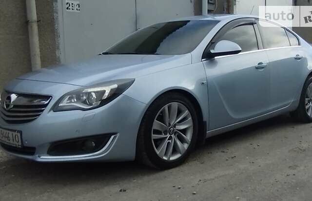 Серый Опель Инсигния, объемом двигателя 1.96 л и пробегом 177 тыс. км за 9800 $, фото 1 на Automoto.ua