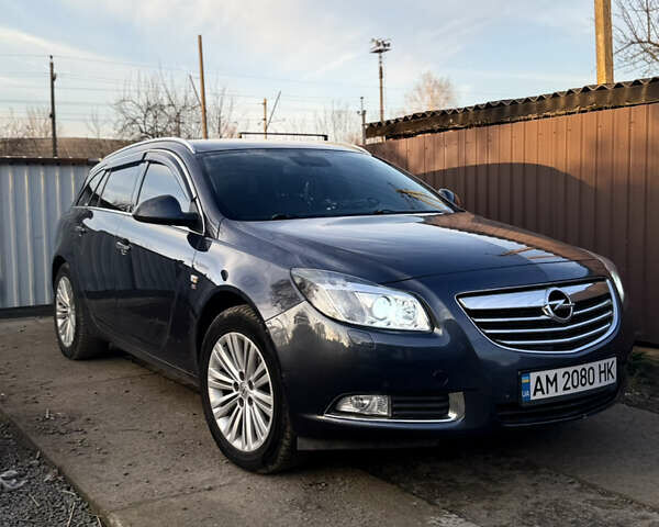 Серый Опель Инсигния, объемом двигателя 2 л и пробегом 316 тыс. км за 7250 $, фото 1 на Automoto.ua