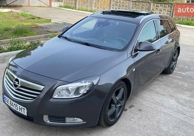 Сірий Опель Інсігнія, об'ємом двигуна 1.96 л та пробігом 221 тис. км за 12500 $, фото 1 на Automoto.ua