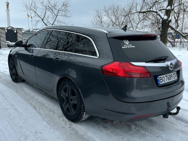 Серый Опель Инсигния, объемом двигателя 2 л и пробегом 251 тыс. км за 6500 $, фото 1 на Automoto.ua