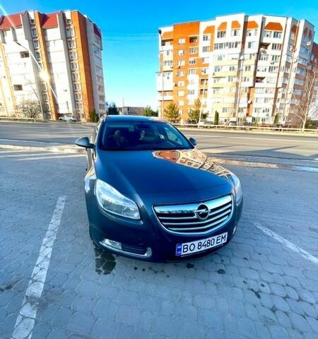 Серый Опель Инсигния, объемом двигателя 1.96 л и пробегом 218 тыс. км за 7350 $, фото 1 на Automoto.ua