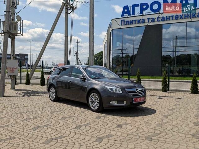 Серый Опель Инсигния, объемом двигателя 1.96 л и пробегом 225 тыс. км за 9950 $, фото 1 на Automoto.ua