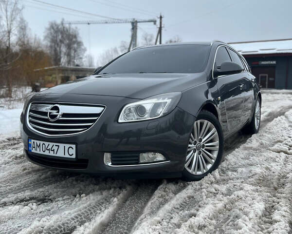 Серый Опель Инсигния, объемом двигателя 1.96 л и пробегом 299 тыс. км за 8800 $, фото 1 на Automoto.ua