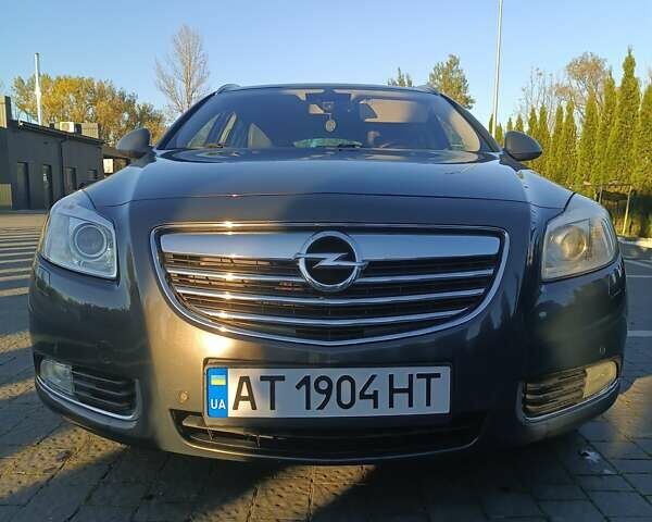 Серый Опель Инсигния, объемом двигателя 1.96 л и пробегом 316 тыс. км за 8600 $, фото 1 на Automoto.ua