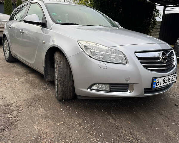 Серый Опель Инсигния, объемом двигателя 1.96 л и пробегом 234 тыс. км за 7700 $, фото 1 на Automoto.ua