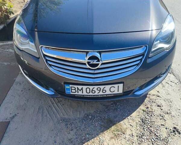 Серый Опель Инсигния, объемом двигателя 2 л и пробегом 256 тыс. км за 13000 $, фото 1 на Automoto.ua
