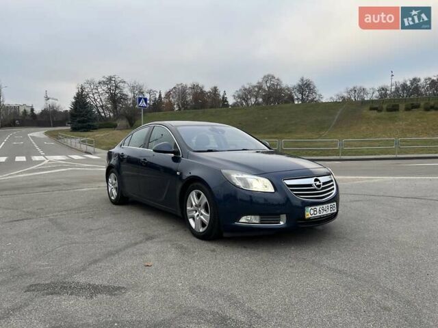 Синий Опель Инсигния, объемом двигателя 1.96 л и пробегом 277 тыс. км за 8250 $, фото 1 на Automoto.ua