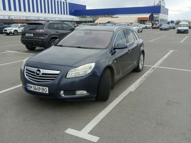 Синій Опель Інсігнія, об'ємом двигуна 2 л та пробігом 245 тис. км за 6196 $, фото 1 на Automoto.ua