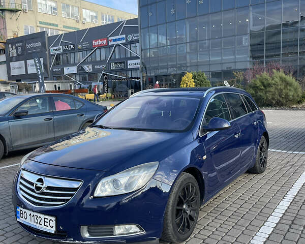 Синий Опель Инсигния, объемом двигателя 1.96 л и пробегом 265 тыс. км за 6600 $, фото 1 на Automoto.ua