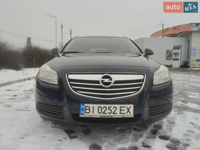 Синий Опель Инсигния, объемом двигателя 1.96 л и пробегом 250 тыс. км за 6500 $, фото 1 на Automoto.ua
