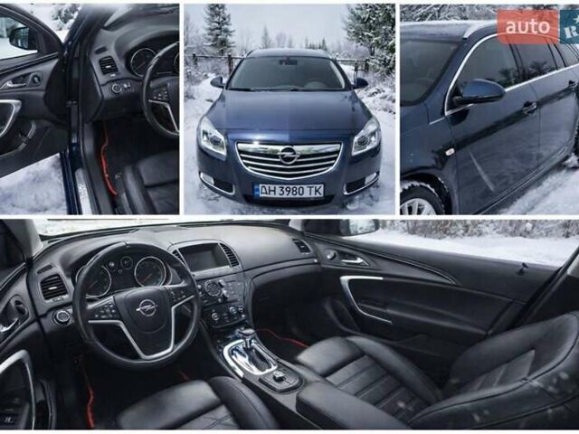 Синий Опель Инсигния, объемом двигателя 1.96 л и пробегом 320 тыс. км за 7600 $, фото 1 на Automoto.ua