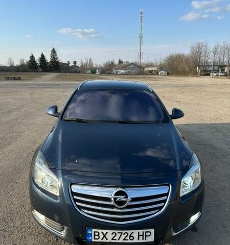 Синий Опель Инсигния, объемом двигателя 2 л и пробегом 430 тыс. км за 7000 $, фото 1 на Automoto.ua