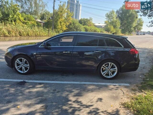 Синий Опель Инсигния, объемом двигателя 1.96 л и пробегом 265 тыс. км за 6500 $, фото 1 на Automoto.ua