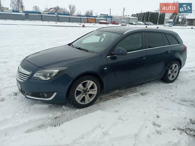 Синій Опель Інсігнія, об'ємом двигуна 2 л та пробігом 200 тис. км за 9500 $, фото 1 на Automoto.ua