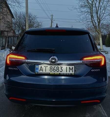 Синій Опель Інсігнія, об'ємом двигуна 2 л та пробігом 261 тис. км за 14300 $, фото 1 на Automoto.ua