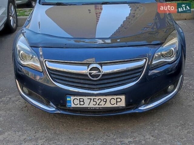 Синий Опель Инсигния, объемом двигателя 1.96 л и пробегом 222 тыс. км за 10000 $, фото 1 на Automoto.ua