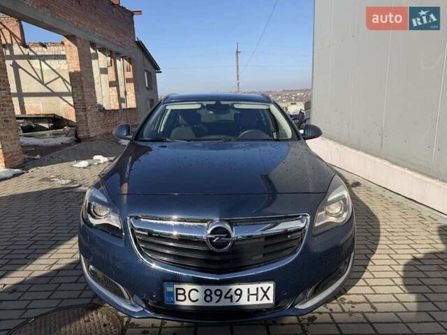 Синий Опель Инсигния, объемом двигателя 1.96 л и пробегом 193 тыс. км за 8999 $, фото 1 на Automoto.ua