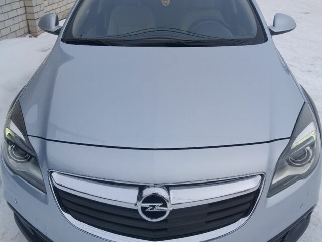 Синий Опель Инсигния, объемом двигателя 2 л и пробегом 187 тыс. км за 12000 $, фото 1 на Automoto.ua