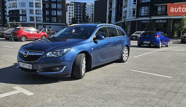 Синий Опель Инсигния, объемом двигателя 1.96 л и пробегом 95 тыс. км за 14000 $, фото 1 на Automoto.ua