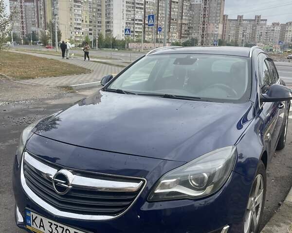 Синий Опель Инсигния, объемом двигателя 1.6 л и пробегом 260 тыс. км за 13000 $, фото 1 на Automoto.ua