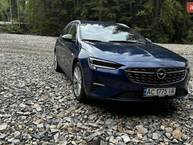 Синий Опель Инсигния, объемом двигателя 2 л и пробегом 167 тыс. км за 17500 $, фото 1 на Automoto.ua