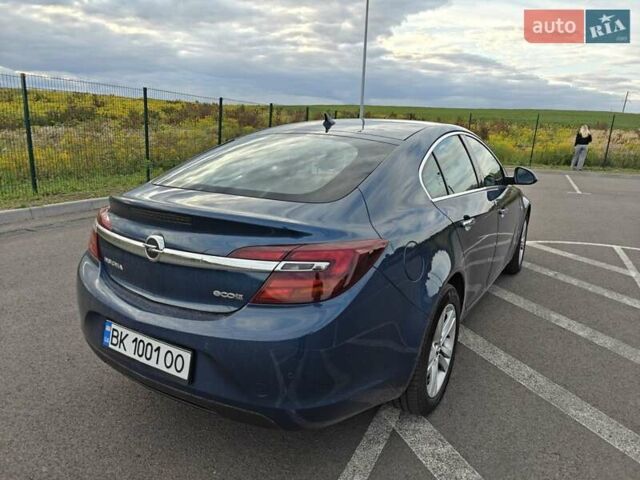 Синий Опель Инсигния, объемом двигателя 1.96 л и пробегом 131 тыс. км за 13500 $, фото 1 на Automoto.ua