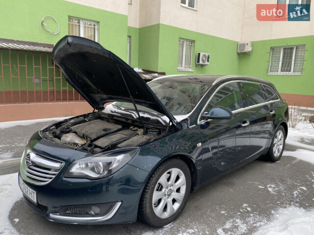 Зеленый Опель Инсигния, объемом двигателя 2 л и пробегом 340 тыс. км за 8500 $, фото 1 на Automoto.ua