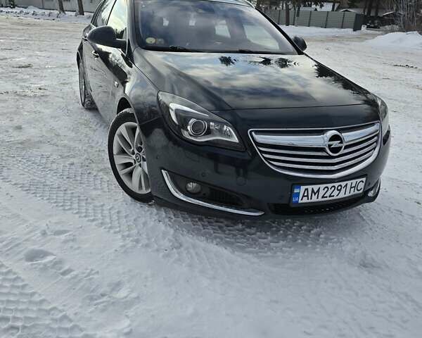 Зелений Опель Інсігнія, об'ємом двигуна 1.96 л та пробігом 271 тис. км за 10100 $, фото 1 на Automoto.ua
