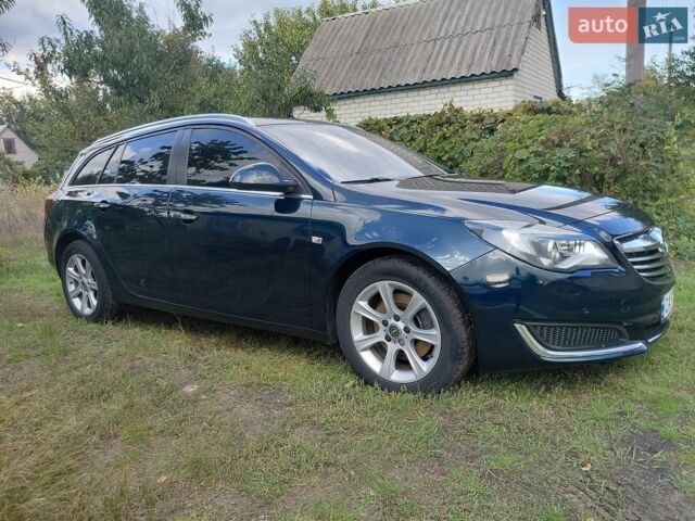 Зеленый Опель Инсигния, объемом двигателя 1.96 л и пробегом 218 тыс. км за 9000 $, фото 1 на Automoto.ua