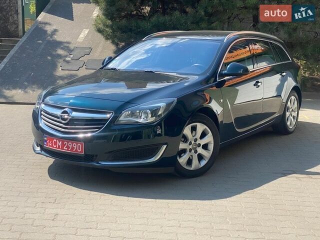 Зеленый Опель Инсигния, объемом двигателя 1.6 л и пробегом 177 тыс. км за 10200 $, фото 1 на Automoto.ua
