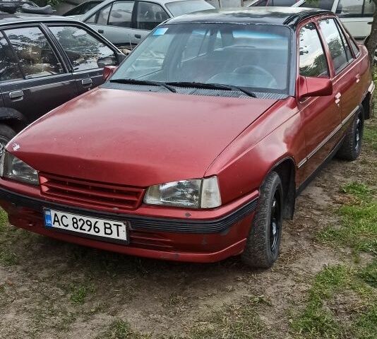 Красный Опель Кадет, объемом двигателя 1.3 л и пробегом 1 тыс. км за 780 $, фото 1 на Automoto.ua