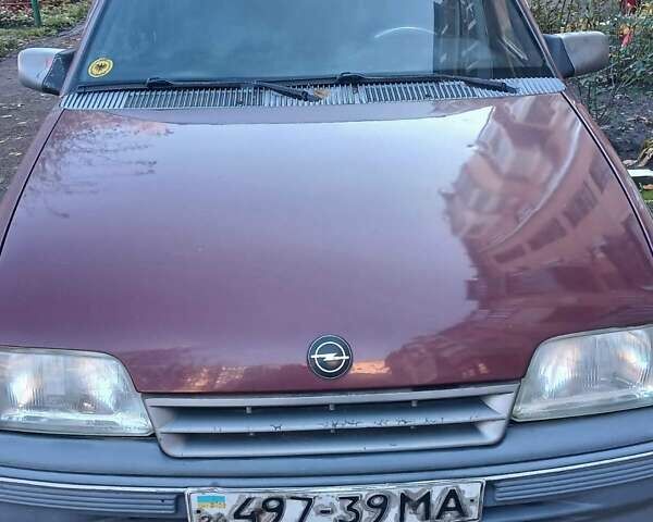 Красный Опель Кадет, объемом двигателя 1.6 л и пробегом 340 тыс. км за 1416 $, фото 1 на Automoto.ua