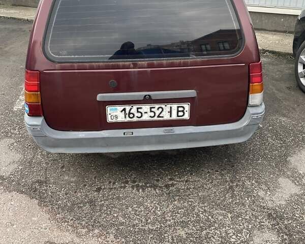 Красный Опель Кадет, объемом двигателя 1.4 л и пробегом 85 тыс. км за 1000 $, фото 1 на Automoto.ua