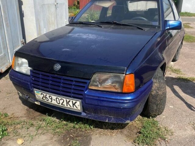 Синий Опель Кадет, объемом двигателя 1.3 л и пробегом 100 тыс. км за 166 $, фото 1 на Automoto.ua