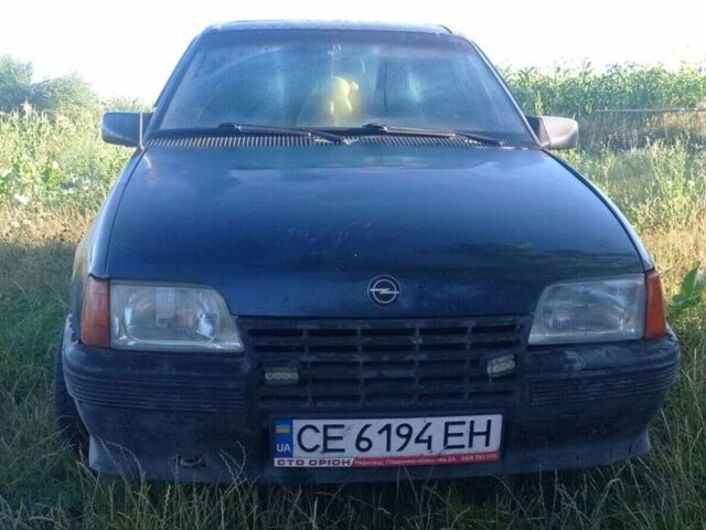 Синий Опель Кадет, объемом двигателя 1.4 л и пробегом 350 тыс. км за 500 $, фото 1 на Automoto.ua