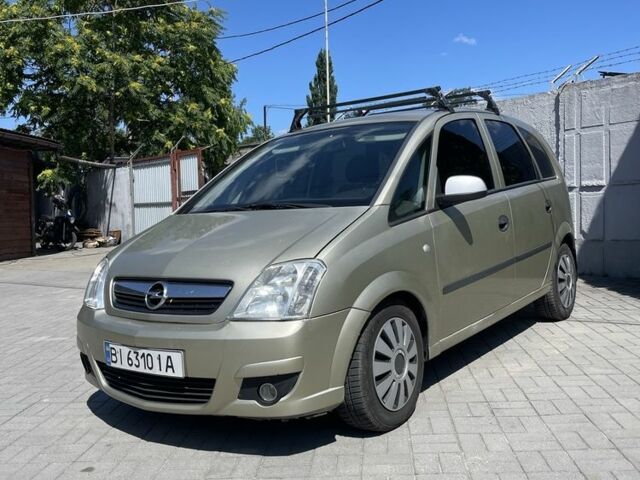 Бежевый Опель Мерива, объемом двигателя 1.6 л и пробегом 132 тыс. км за 3990 $, фото 1 на Automoto.ua