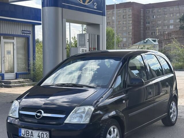Чорний Опель Меріва, об'ємом двигуна 1.6 л та пробігом 250 тис. км за 1600 $, фото 1 на Automoto.ua