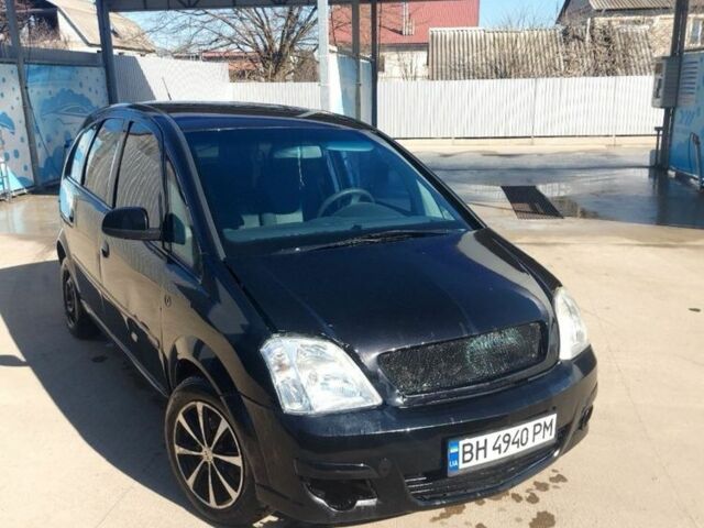 Черный Опель Мерива, объемом двигателя 1.6 л и пробегом 2 тыс. км за 3800 $, фото 1 на Automoto.ua