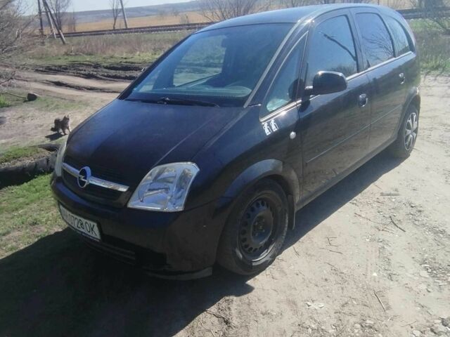 Чорний Опель Меріва, об'ємом двигуна 1.4 л та пробігом 203 тис. км за 4000 $, фото 1 на Automoto.ua