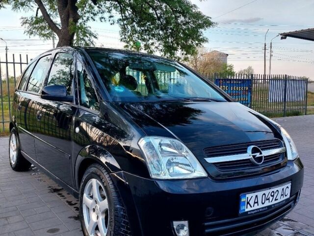 Чорний Опель Меріва, об'ємом двигуна 1.6 л та пробігом 251 тис. км за 4100 $, фото 1 на Automoto.ua