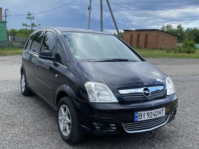Чорний Опель Меріва, об'ємом двигуна 1.6 л та пробігом 317 тис. км за 3400 $, фото 1 на Automoto.ua