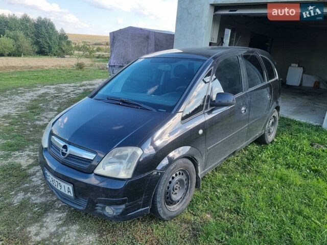 Чорний Опель Меріва, об'ємом двигуна 1.69 л та пробігом 242 тис. км за 3750 $, фото 1 на Automoto.ua