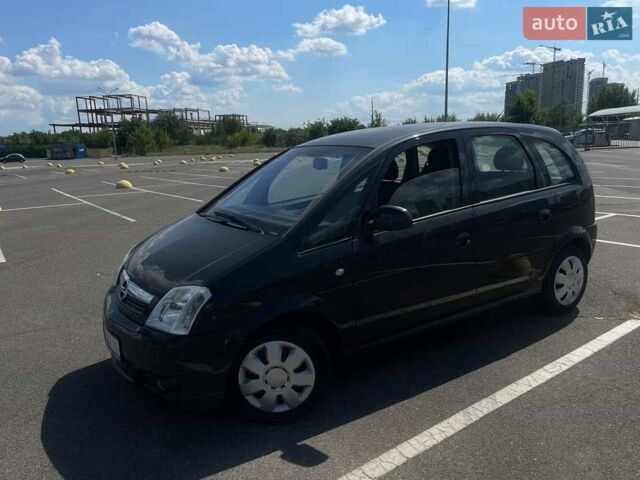Чорний Опель Меріва, об'ємом двигуна 1.6 л та пробігом 170 тис. км за 4500 $, фото 1 на Automoto.ua