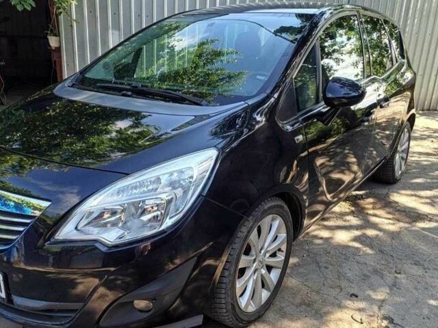 Чорний Опель Меріва, об'ємом двигуна 1.7 л та пробігом 150 тис. км за 6500 $, фото 1 на Automoto.ua