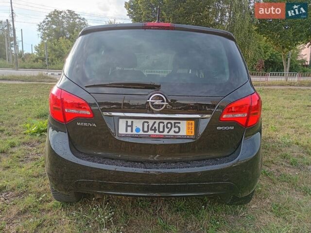 Чорний Опель Меріва, об'ємом двигуна 1.4 л та пробігом 162 тис. км за 7800 $, фото 1 на Automoto.ua