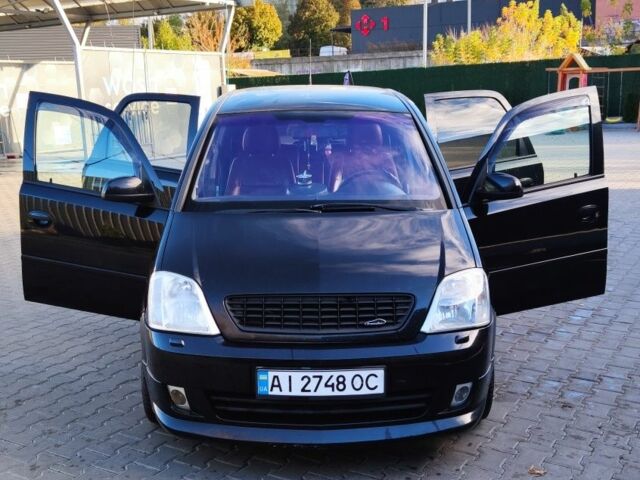 Чорний Опель Меріва, об'ємом двигуна 1.8 л та пробігом 210 тис. км за 5500 $, фото 1 на Automoto.ua