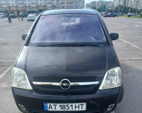 Чорний Опель Меріва, об'ємом двигуна 1.6 л та пробігом 217 тис. км за 4400 $, фото 1 на Automoto.ua