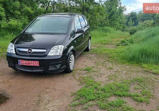 Чорний Опель Меріва, об'ємом двигуна 1.6 л та пробігом 212 тис. км за 5100 $, фото 1 на Automoto.ua