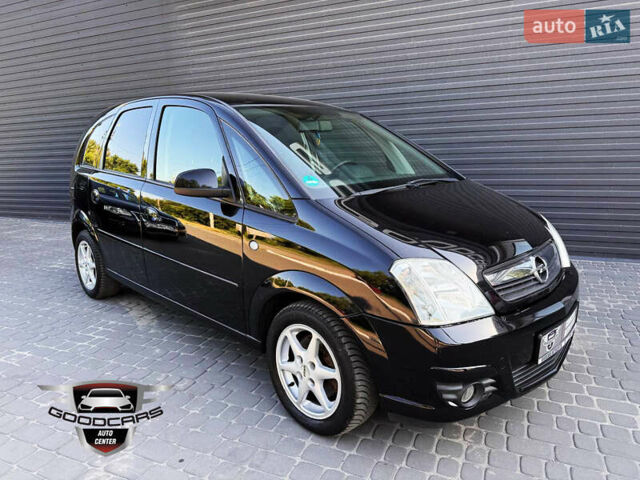 Черный Опель Мерива, объемом двигателя 1.6 л и пробегом 205 тыс. км за 6500 $, фото 1 на Automoto.ua
