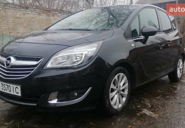 Чорний Опель Меріва, об'ємом двигуна 1.36 л та пробігом 207 тис. км за 7700 $, фото 1 на Automoto.ua